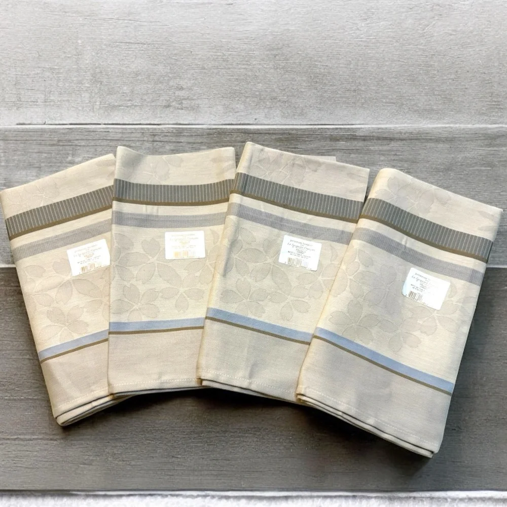 Le Jacquard Francais Primrose Bordier Set of 4 Napkins FRANCE